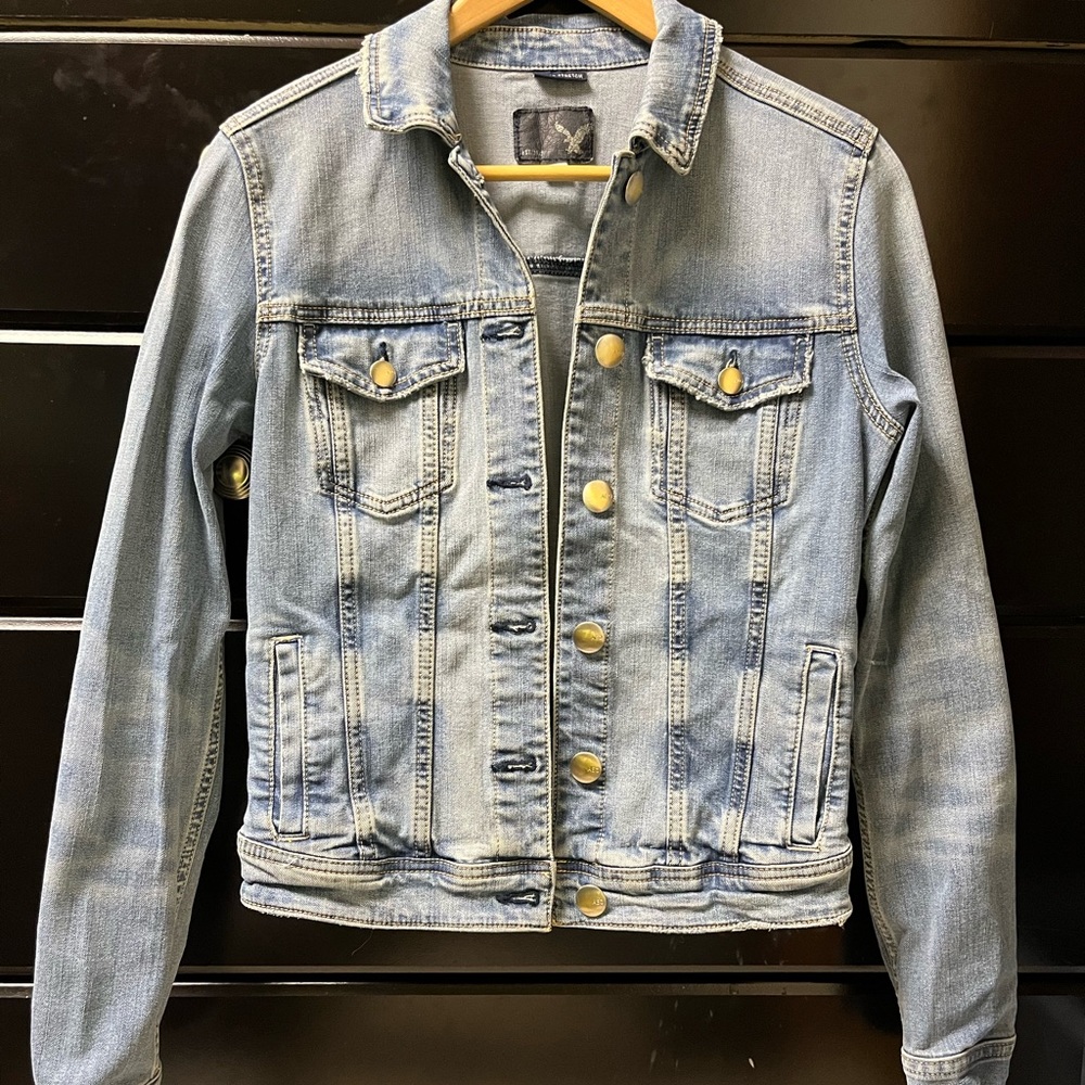 American Eagle denim jacket, size US M